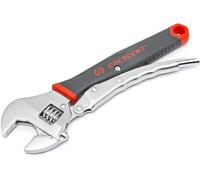 Crescent ACL10VS Llave Combinada de 250 mm, Combinación de Llave y Alicates con Rueda de Bloqueo y Mango Acolchado