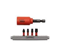 Crescent Apex 1/4" x 1" Phillips Impact Driver Bit Set #CAUGBQ2DR-4