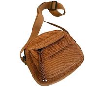 Crescent Bag - Bolso bandolera pequeño para mujer, bolso de bola de masa hervida, bolso de tela casual de color sólido con cremallera, cuadrado pequeño, hombros para el hogar, dormitorio, viajes, H