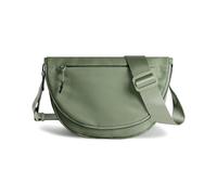 Crescent - Bolsa de nailon plegable de tamaño mediano para mujeres y hombres, bolsa de hombro individual con correa ajustable, verde ( Bean Green ), 6 x 5 inches, Moda y ocio