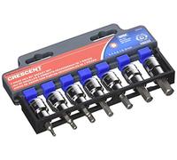 Crescent CBSS1N - Juego de llaves de vaso hexagonales (7 piezas, 3/8")