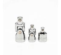 Crescent CDTA14C - Juego de 3 adaptadores y juntas universales de 1/4" y 3/8"