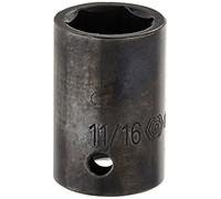 Crescent CIMS8N - Llave de vaso SAE de impacto estándar de 6 puntos de 1/2"