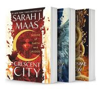 Crescent City 3 Book Fantasy Series Set - House of Earth and Blood, House of Sky and Breath & House of Flame and Shadow