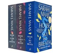 Crescent City Series 3 Books Collection Set By Sarah J. Maas (House of Sky and Breath, House of Earth and Blood & House of Flame and Shadow)