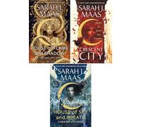 Crescent City Series Set of 3 Books. House of Earth and Blood, House of Sky and Breath and House of Flame and Shadow
