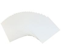 Crescent Creative Products Crescent #99 Tablero de ilustración, prensa en frío, paquete a granel, 40 unidades, tamaño de 5 x 7 pulgadas, blanco, 5 x 7 pulgadas