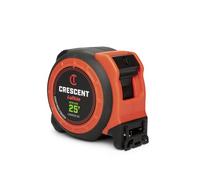 Crescent L1025CB-02 - Cinta métrica Flexómetro (1-3/16 x 25 m), color negro