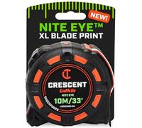 Crescent Lufkin - Cinta métrica para ojos SHOCKFORCE NITE de 10 metros | L1335CMEB-02