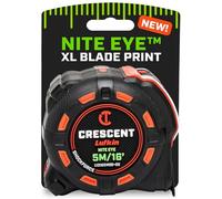 Crescent Lufkin - Cinta métrica para ojos SHOCKFORCE NITE de 5 metros | L1316CMEB-02