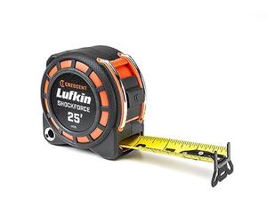 Crescent Lufkin Cinta métrica Shockforce G1 de doble cara de 1-3/16" x 25' - L1125