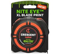 Crescent Lufkin L1125NECME - Cinta métrica para ojos NITE de 8 metros