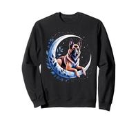 Crescent Moon Belgian Malinois Belgian Shepherd Mally Sudadera