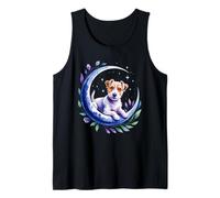Crescent Moon Parson Russell Terrier Camiseta sin Mangas