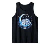 Crescent Moon Scottish Fold Cat Scottish Folds Coupari Camiseta sin Mangas