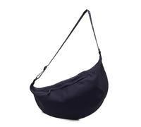Crescents Bag - Bolso cruzado pequeño con forma de media luna, con múltiples bolsillos, bolsas tipo hoboes, bolsas holgadas para albóndigas, multibolsillos para mujer, bola de masa hervida holgada, e