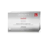 Crescina Transdermic Neo Mito Islas Folliculares Doble Tratamiento Recrecimiento y Anticaída 2100 para Hombre 20 Ampollas (10 + 10)