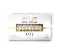 Crescina Transdermic Re-Growth RAPID INTENSIVE Tratamiento para el crecimiento del cabello 1300 Mujer 40 viales
