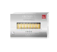 Crescina Transdermic SUPER FORMULA Islas Foliculares Tratamiento para el Crecimiento del Cabello 1900 Hombre 20 ampollas