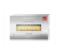 Crescina Transdermic SUPER FORMULA Islas Foliculares Tratamiento para el Crecimiento del Cabello 2100 Hombre 20 ampollas