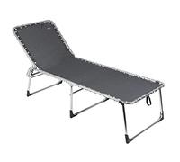 Crespo AL/364-M-40 - Cama Extra Ancha Aluminio-Tejido Multifibra(con Gomas), Color Gris Antracita