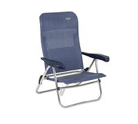 Crespo - Silla de Playa AL-205-M - Azul Marino - Aluminio - Multifibra