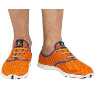 Cressi 1946 Aqua Shoes Zapatos Deportivo para Uso Acuático, Naranja/Azul, 37