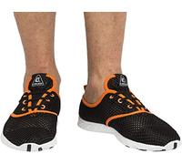 Cressi 1946 Aqua Shoes Zapatos Deportivo para Uso Acuático, Negro/Naranja, 35