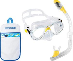 CRESSI - ADM 1000061/391 : Kit máscara y tubo KIT MAREA VIP JUNIOR (Marea + Top)