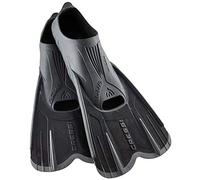 Cressi Agua Short, Aletas Cortas de Adulto para natación y esnórquel - Fabricado en Italia Calidad Italiana Desde 1946, DP205045, Negro, 10/11 (45/46)