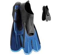 Aletas de snorkel cressi sub agua short azul 45 - 46