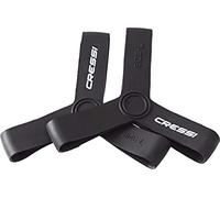 Cressi Aleta de Goma, Color Negro, Grande