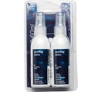 Cressi Premium Anti Fog - Antivaho Gel para Máscara de Buceo/Gafas de Natación,60 ml/2 Pack