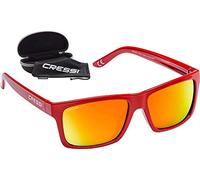 Cressi BAHIA FLOATING SUNGLASSES RED/ORANGE MIRRORED LENSES