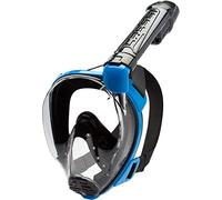 CRESSI Baron Full Face Mask - Máscara Integral Antivaho con Válvula de Descarga y Snorkel Dry