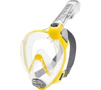 Cressi Baron Full Face Mask Máscara Integral Snorkel de Visión Grande con Tubo Respirador, Unisex Adulto