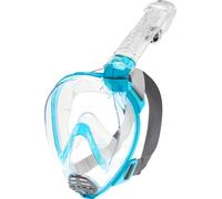 Máscara facial de buceo cressi baron infantil transparente aguama XS - S
