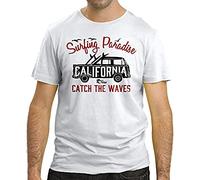 Cressi Beach Relax Go To The Beach Camiseta, Hombre, Blanco, XXL