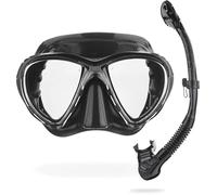 Cressi Big Eyes EVO & Alpha Ultra Dry, Conjunto Combo de Snorkel Unisex - Made in Italy