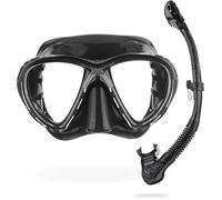 Cressi Big Eyes EVO & Alpha Ultra Dry, Conjunto Combo de Snorkel Unisex - Made in Italy