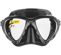 CRESSI Big Eyes EVO - Máscara Simple Big Eyes EVO o Conjunto de Máscara Big Eyes EVO y Tubo Alpha UD, para Buceo y Esnórquel, Talla Única, Adultos