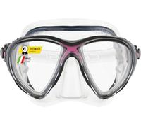 CRESSI Big Eyes EVO - Máscara Simple Big Eyes EVO o Conjunto de Máscara Big Eyes EVO y Tubo Alpha UD, para Buceo y Esnórquel, Talla Única, Adultos