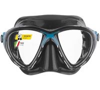 CRESSI Big Eyes EVO - Máscara Simple Big Eyes EVO o Conjunto de Máscara Big Eyes EVO y Tubo Alpha UD, para Buceo y Esnórquel, Talla Única, Adultos