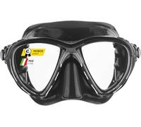 CRESSI Big Eyes EVO - Máscara Simple Big Eyes EVO o Conjunto de Máscara Big Eyes EVO y Tubo Alpha UD, para Buceo y Esnórquel, Talla Única, Adultos