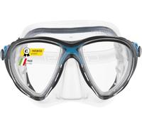 CRESSI Big Eyes EVO - Máscara Simple Big Eyes EVO o Conjunto de Máscara Big Eyes EVO y Tubo Alpha UD, para Buceo y Esnórquel, Talla Única, Adultos