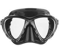 Cressi Big Eyes Evolution - Gafas de Buceo Unisex, Color Negro/Espejo