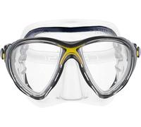 Cressi Big Eyes Evolution - Gafas de Buceo Unisex, Color Transparente/Amarillo