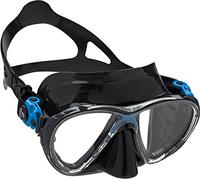 Cressi Big Eyes Evolution - Gafas de Buceo, Color Negro/Azul