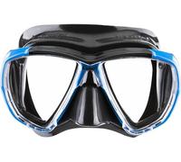 Cressi Big Eyes - Gafas de Buceo, Color Negro/Azul