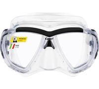 Cressi Big Eyes Diving Mask Transparente,Negro